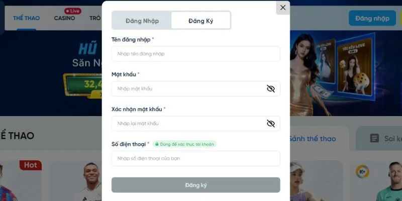 Tổng hợp điều kiện đăng ký trở thành hội viên của 8LIVE